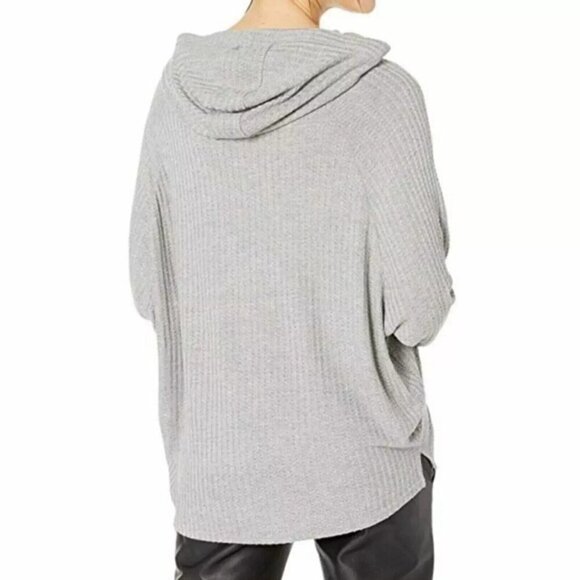 Chaser Waffle Knit Pullover Thermal Hoodie Oversize Outdoor Minimalist Comfy L - Picture 3 of 9